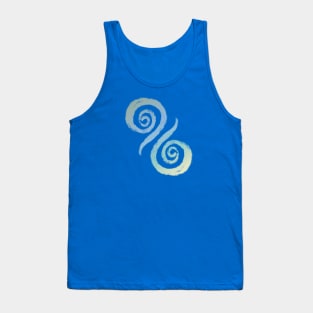 Zen Gradient Swirl Pattern Tank Top